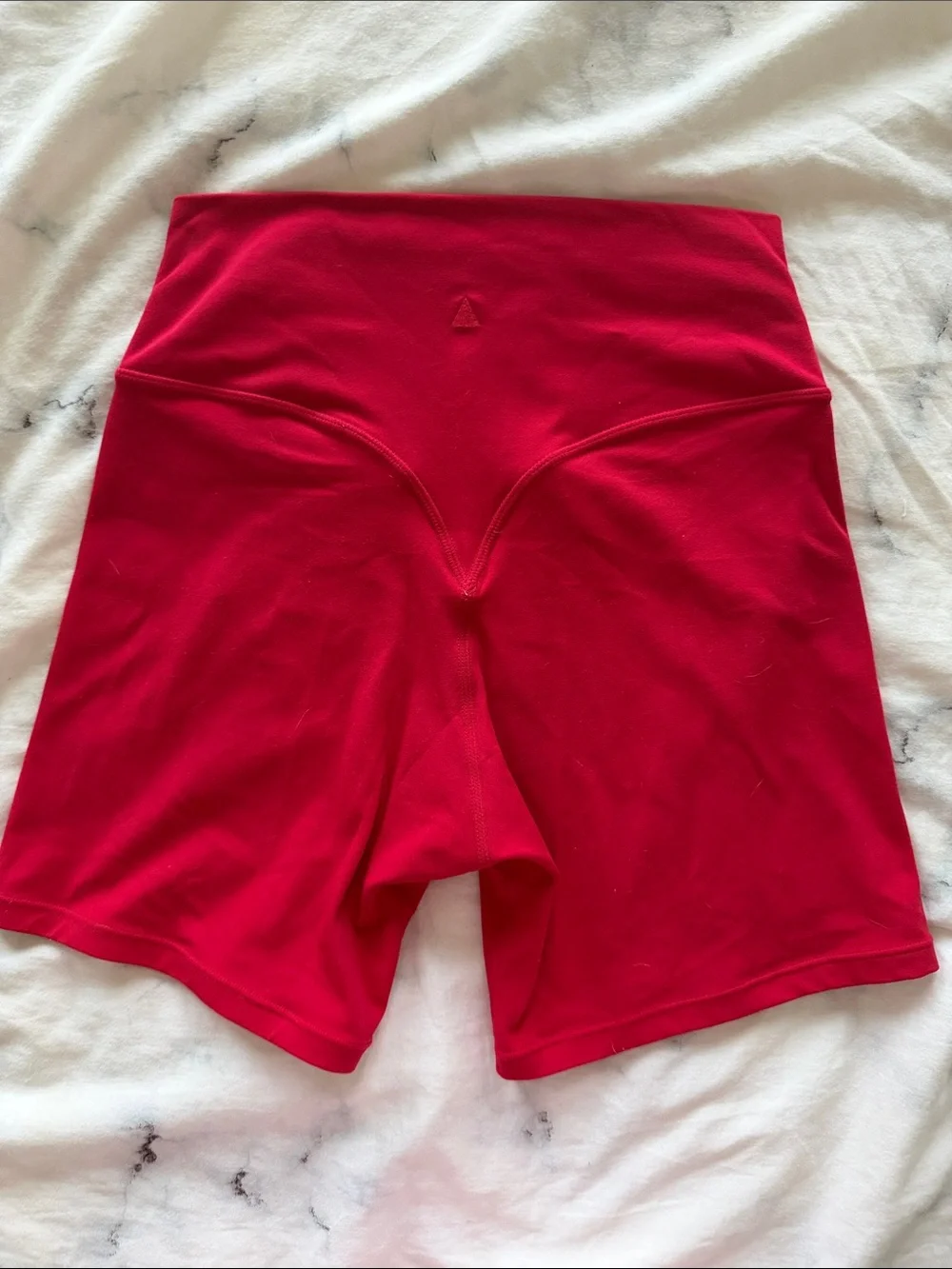 Cloud II Vitality Cherry Red Biker Shorts